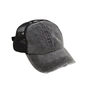 Free People Saltwater Washed Trucker Hat